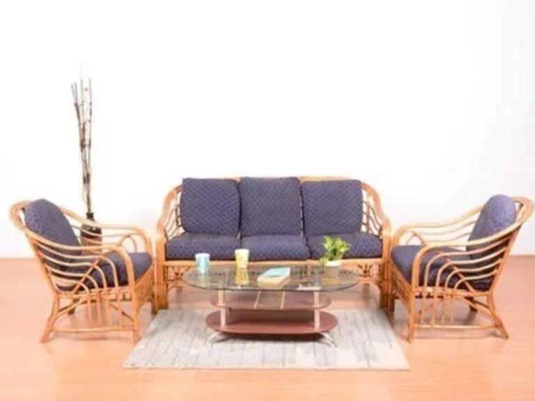 Cane furniture in Thanisandra sofa set bamboo