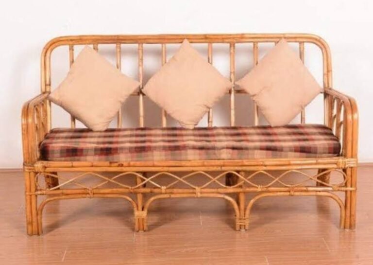 Cane furniture in Thanisandra sofa