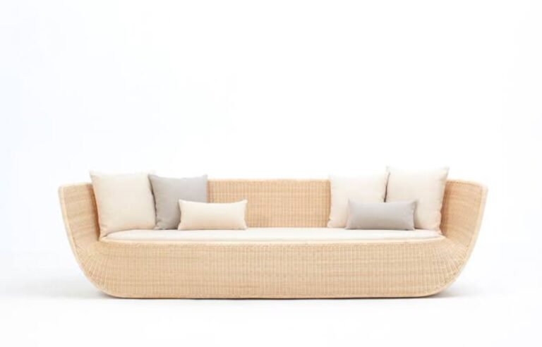 Cane furniture in Thanisandra sofa set with advanced design