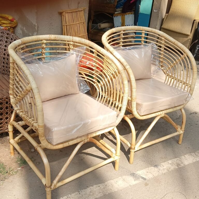 Cane furniture in Thanisandra double chair
